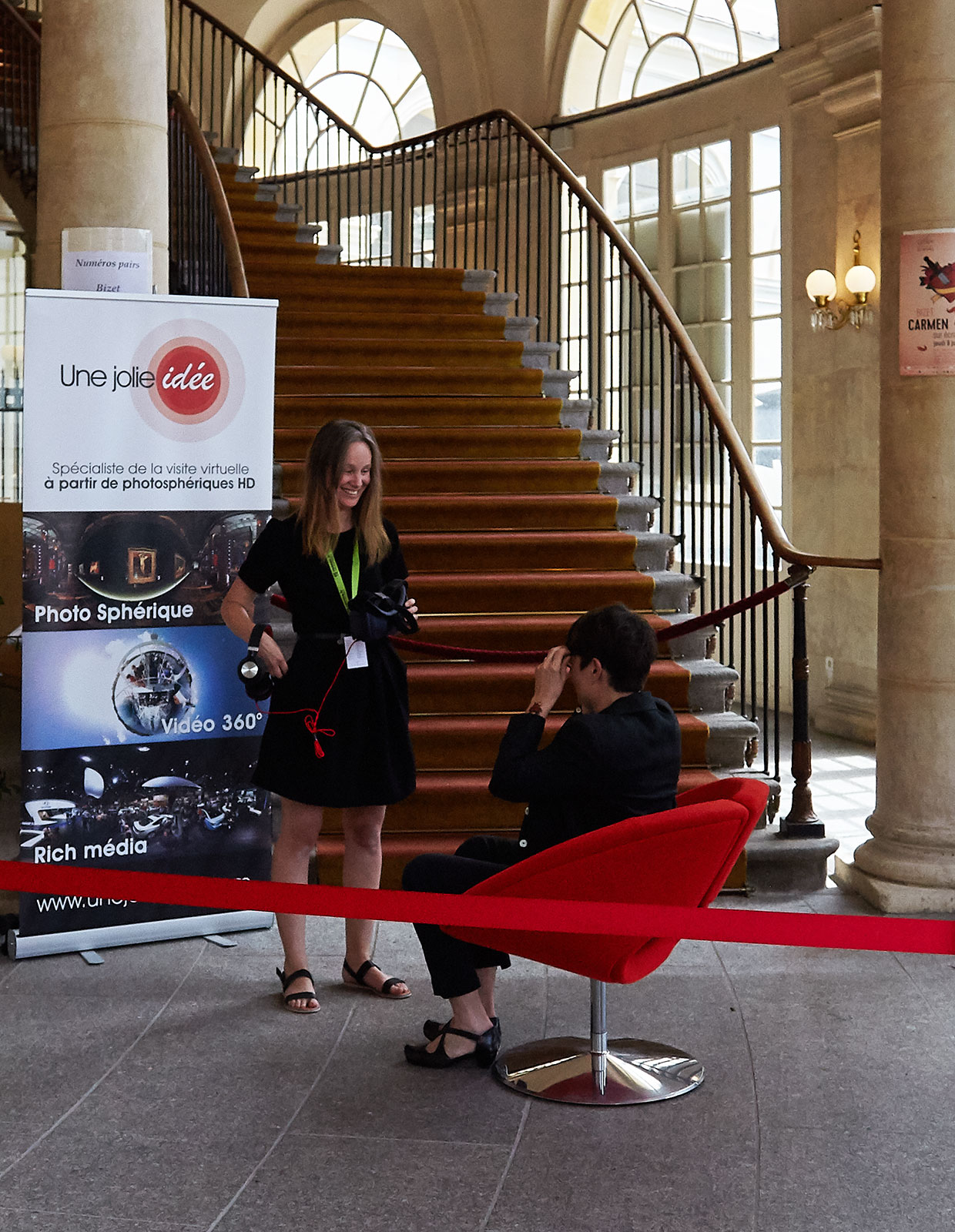 Opéra de Rennes - Carmen - Une jolie idée - Agence de réalité virtuelle - Production de photo sphérique et de vidéo 360°