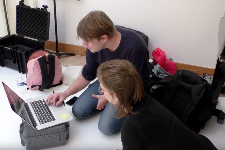 Cédric Barbey et Sarah Kuntz - A place in space - Une jolie idée - Agence de réalité virtuelle - Production de photo sphérique et de vidéo 360°