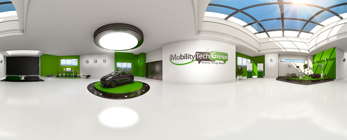 Mobility Tech Green - MTG - Autopartage - Showroom VR - Une jolie idée - Agence de réalité virtuelle - Production de photo sphérique et de vidéo 360°