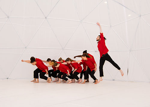 A place in space - Crédits photos : Emilie Guilland - clip danse 360° - Une jolie idée - Agence de réalité virtuelle - Production de photo sphérique et de vidéo 360°