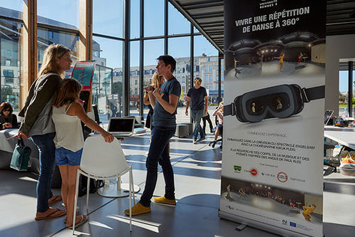 Festival des Sciences - Saint Malo - Danse à 360° - Une jolie idée - Agence de réalité virtuelle - Production de photo sphérique et de vidéo 360°